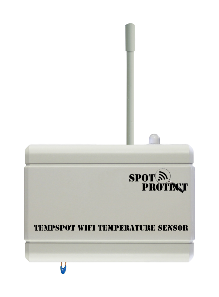 SpotProtect TEMPSPOT Waterproof WiFi Temperature & Freeze Monitor with Email and SMS Alerts