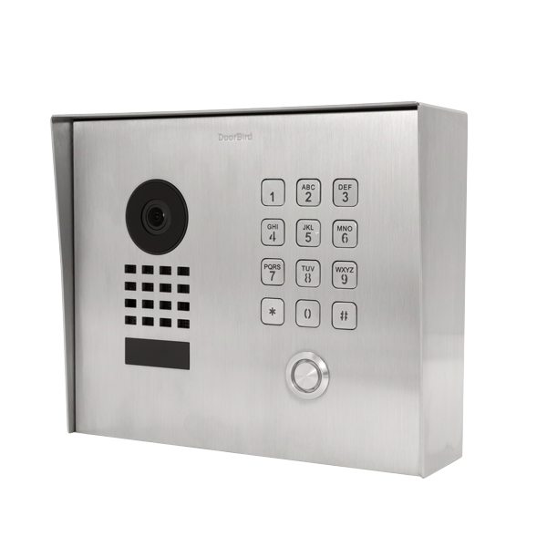 DoorBird IP Video Door Station Classic, Surface Mt, Stainless steel Salt-water Resist