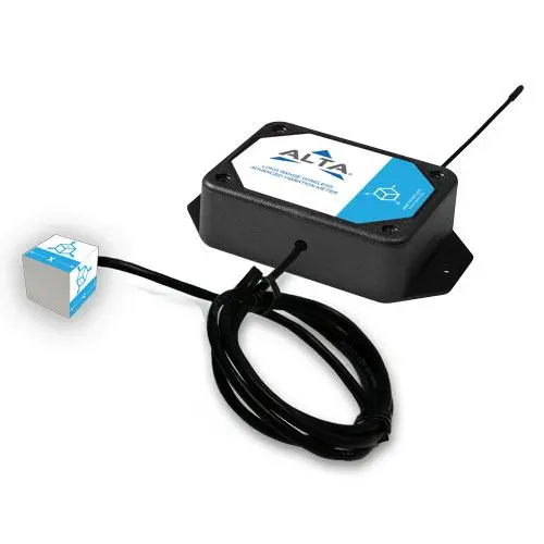 Monnit ALTA Wireless Advanced Vibration Meter w/ 10 FT Sensor,AA Battery Powered