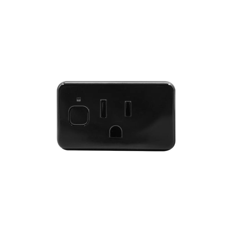 Shelly Plug US Gen4, Wifi/Blutooth/Zigbee/Matter, Power Monitoring, Black