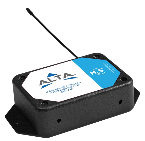 ALTA Wireless Hydrogen Sulfide H2S Gas Sensor, AA Battery Powered, 900MHZ