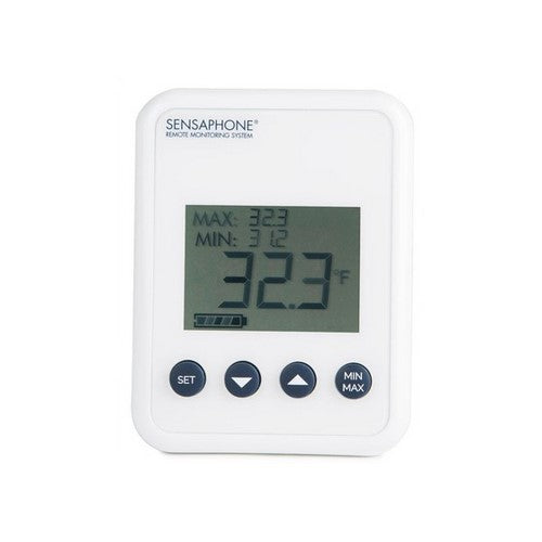 Sensaphone Temperature Probe with Glass Bead Vial, LCD Readout, NIST Certificat