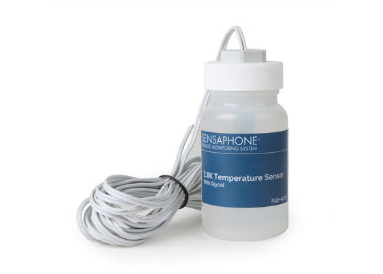 Sensaphone 2.8K Temperature Sensor in Glycol Vial