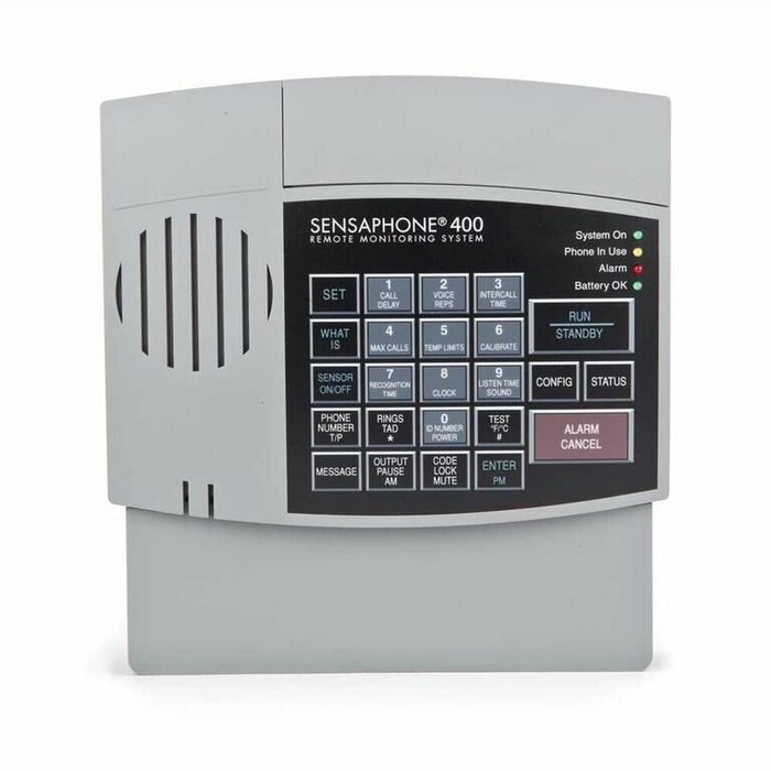 Sensaphone 400 FGD400 Dialer Power Failure Temperature Freeze