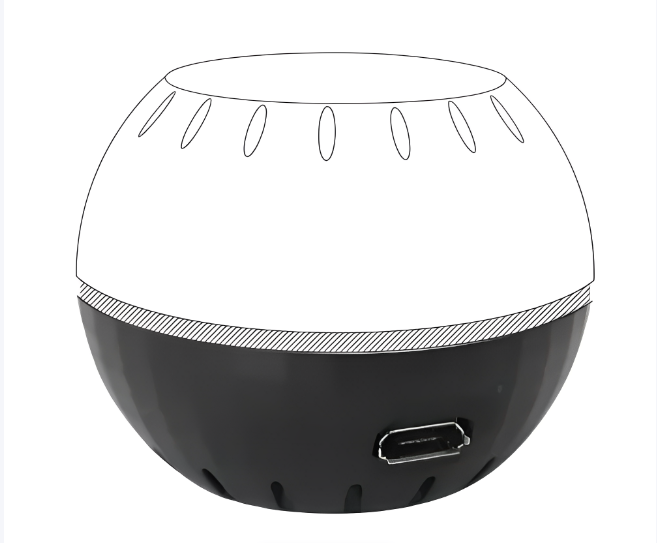 Shelly HT USB adaptor Black