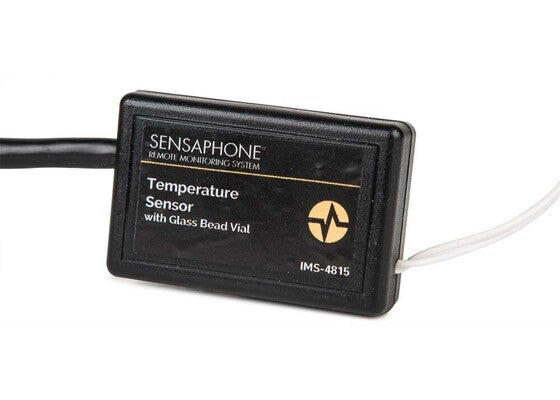 Sensaphone IMS Solution Ultra Low Temperature Sensor in Glass Bead Vial & NIST Certificate