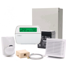 DSC Alarm Starter Kit, 8-32 Zone, RFK5500 Keypad, PIR, Battery, Siren (KIT32219NT)