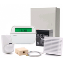 DSC Alarm Starter Kit, 8-32 Zone Panel with PK5501 Keypad, PIR, Battery, Siren (KIT32POWER5NT)
