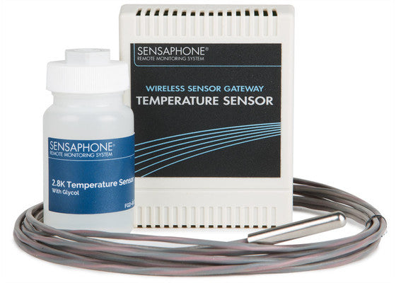 Sensaphone FGDWSG30GLYNIST Wireless Temp Sensor in Glycol Vial with NIST Certificate