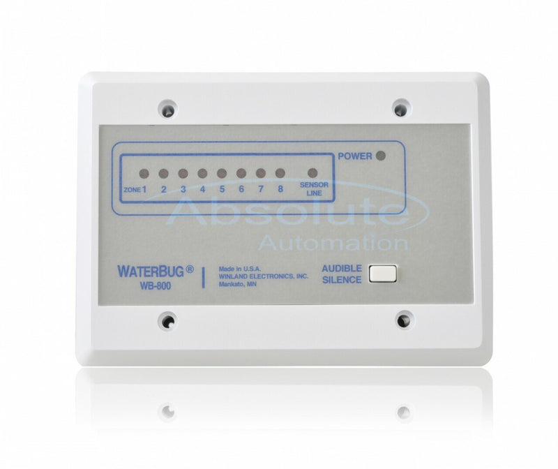 Water Bug WB800 Eight Zone Water Leak Detection Alarm System