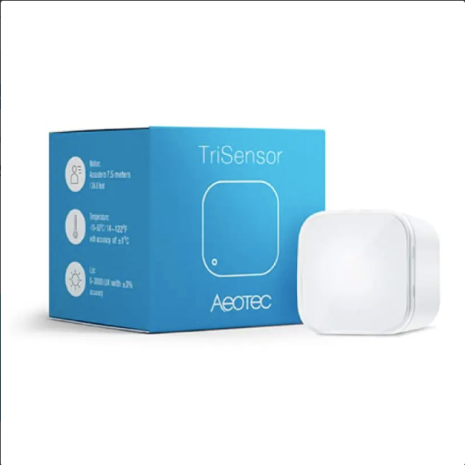 Aeotec ZWave TriSensor, Motion, Temperature, Light Intensity