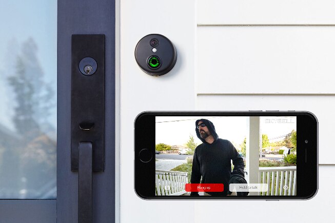 Honeywell Skybell Trim Video Doorbell Bronze