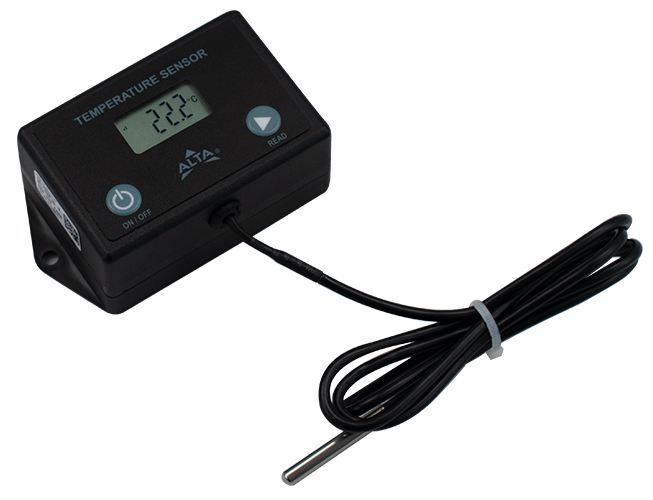 ALTA Digital Temperature Sensor w/ 10 ft Probe, AA Battery Powered,900MHZ