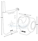 Optex RCTD20U Wireless 2000 Outdoor Motion Alarm