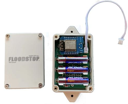 FloodStop WiFi Notifier for Email or Text Alerts