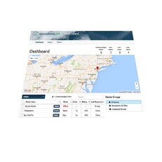 Sensaphone Sentinel SCD-1200CD Web-based Monitoring in NEMA4X Enclosure, Clear Door