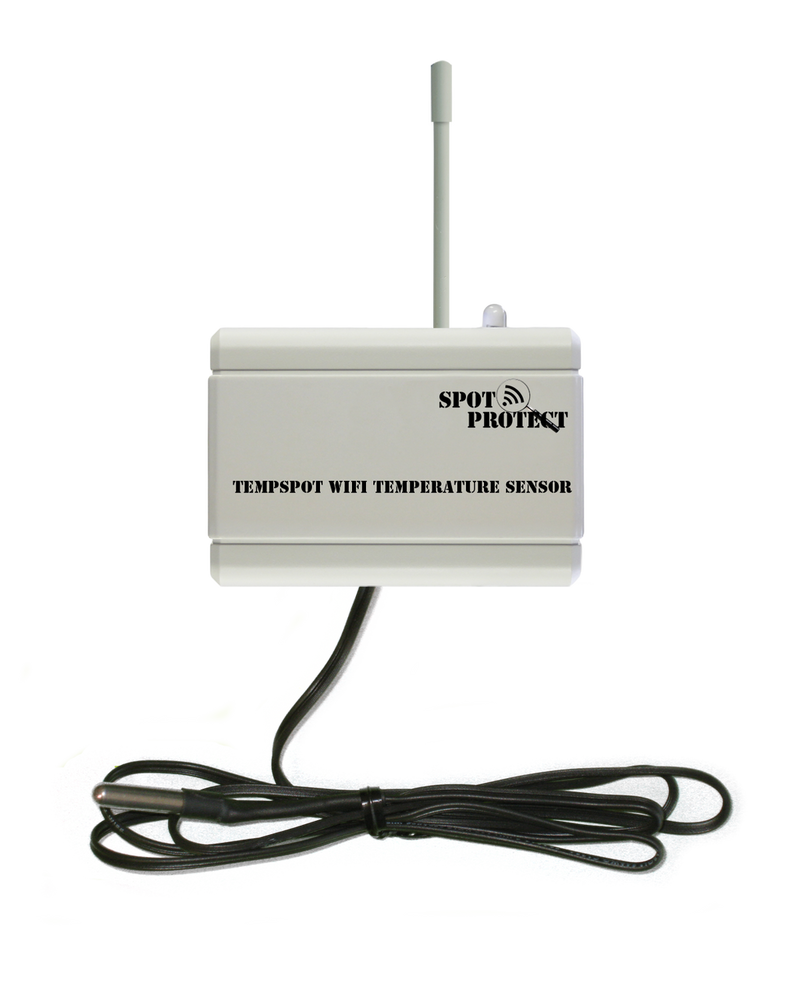 SpotProtect TEMPSPOTFL WiFi Water Temperature Monitor with Email and SMS Alerts
